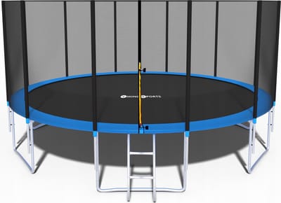 Viking Sports - Trampoline - met veiligheidsnet - 465 cm - blauw