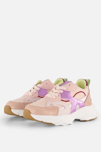 Muyters Sneakers paars Suede - Maat 29 - Kinderschoenen