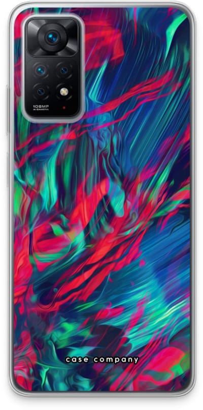 Case Company® - Hoesje geschikt voor Xiaomi Redmi Note 11 Pro hoesje - Pilgrims Of The Sea - Soft Cover Telefoonhoesje - Bescherming aan alle Kanten en Schermrand