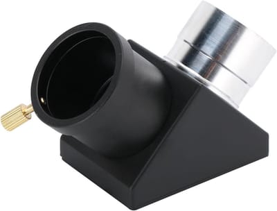 NIKOU 1,25 inch en 90 graden zenitspiegel voor telescoop, diagonale adapter, omgekeerd prisma, zenitspiegel
