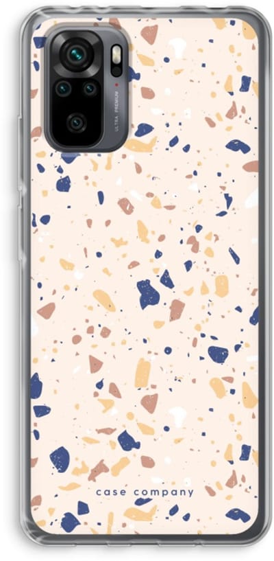 Case Company® - Hoesje geschikt voor Xiaomi Redmi Note 10 Pro hoesje - Terrazzo N°23 - Soft Cover Telefoonhoesje - Bescherming aan alle Kanten en Schermrand
