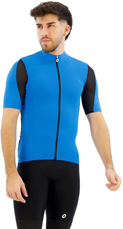 Assos Rally Korte Mouw Wielertrui Blauw XS Man