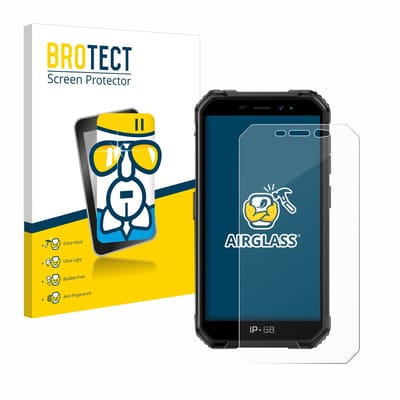 Screenprotector voor Ulefone Armor X6 Beschermglas transparant