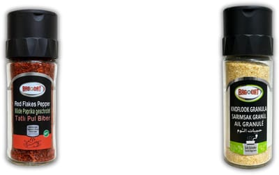 Bagdat Knoflook Granulaat + Paprika Poeder Zoet – 2-stuks