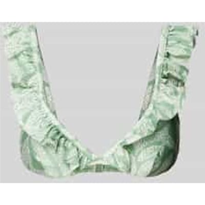 Barts Akamu Wire Triangle Vrouwen Bikinitopje - maat 36A/B - Groen