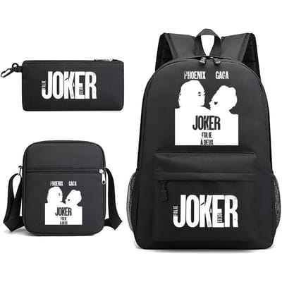 3-delige Schoolrugzakset voor Studenten Grote Capaciteit Oxford Stof Schooltas met Schouderband en Etui 3 piece set