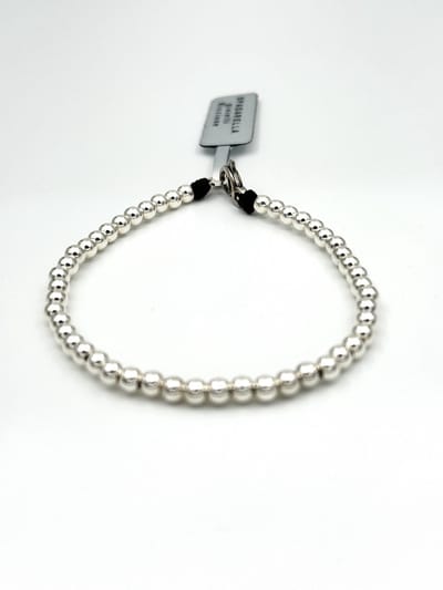 Spadarella Gioielli - SPBR254 - Armband - 925 Zilver - 4 Mm - 19.5 Cm - Dames - Heren - Unisex - Made in Italy Riccione