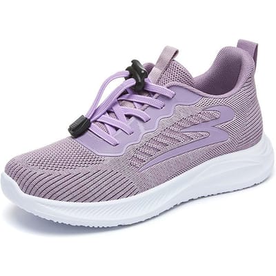 Herfst vliegende weven damesschoenen Casual comfortschoenen Sport Casual moederschoenen 36