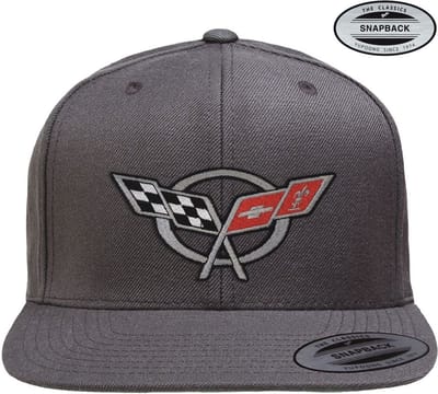 Corvette Cap C5 Flags Premium Snapback-pet GM-91-CORV9902-CB63