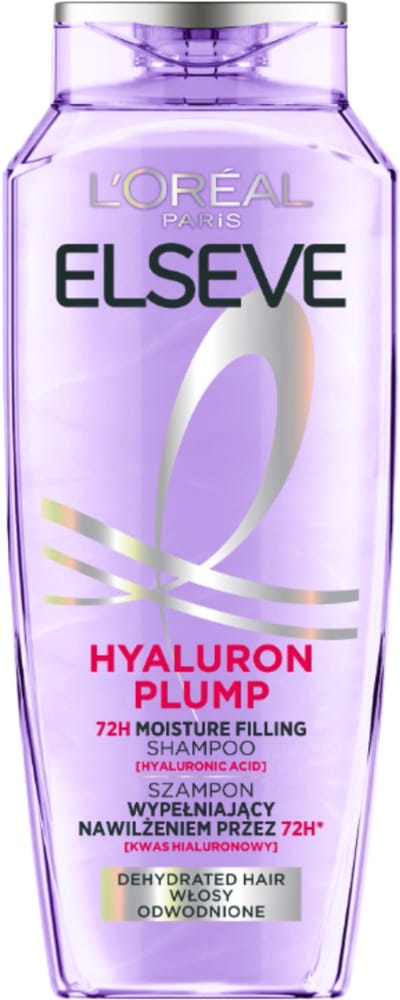 L'Oréal Elseve - Hyaluron Plump Serie - Hydraterende Shampoo - Voor Uitgedroogd Haar