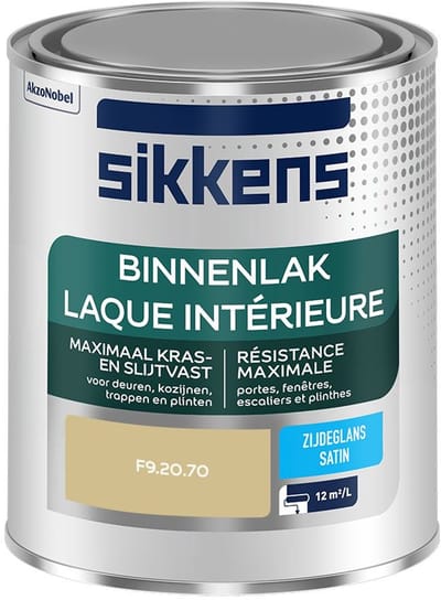 Sikkens - Binnenlak Zijdeglans - F9.20.70 - Mengverf - 750 Ml