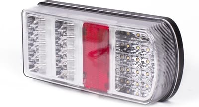 Benson Achterlicht aanhangwagen/caravan - 5 functies - 43-LED - rechts - 225 x 105 mm