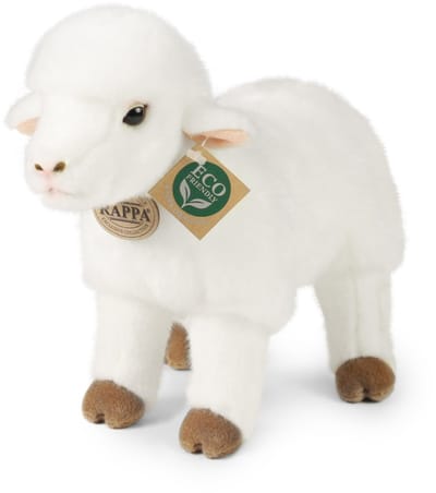 Rappa Eco Friendly - Pluche Schaap - 27 cm - Zacht - Veilig voor Alle Leeftijden