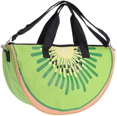 Dailygoody - Strandtas - Shopper voor dames - Zomers fruit design - 49 x 28 x 15 cm - Perfect voor strand en zwembad - Handig en ruim
