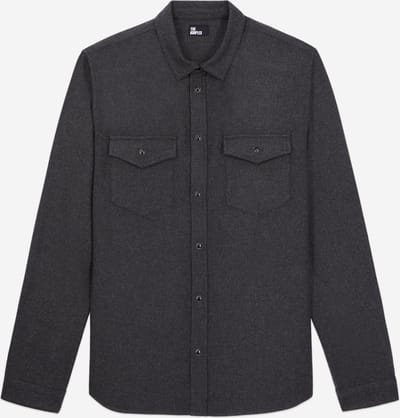 The Kooples GREY FLANNEL SHIRT Maat L