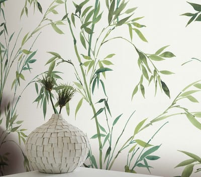 Erismann Vliesbehang 10388-07 - Aruba/Martinique - Groen - 53cm x 10.05m