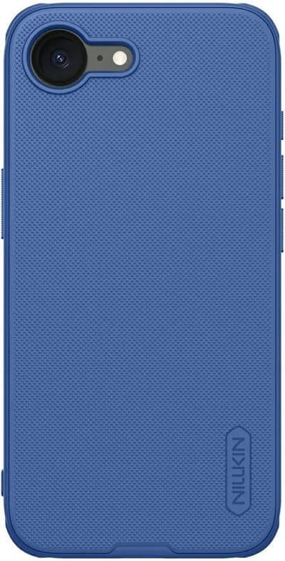 Nillkin Super Frosted Shield Hoesje Geschikt voor Apple iPhone 17e / 16e | Back Cover | Blauw