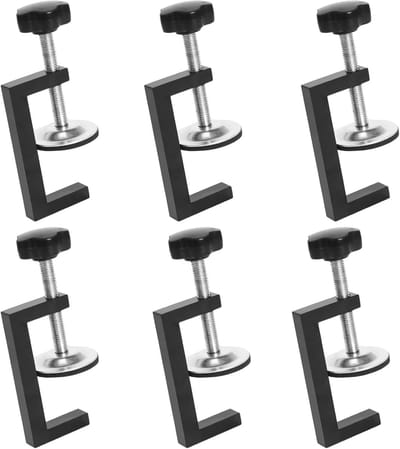 Table Clamps 15-60mm, Schroefklemmen voor Houtbewerking, Sterke Klemmen voor DIY Projecten en Gereedschap