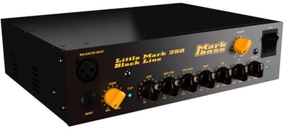 Markbass LittleMark 250 zwart Line Head - Bass top