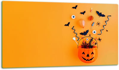 TMK ArtDeko - Snijplank - Halloween Thema - 52x30cm - Gehard Glas