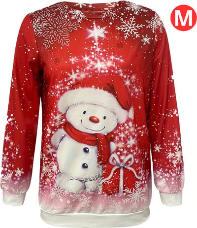 Nivard Kersttrui - Dames - Foute Kersttrui - Christmas Sweater - Kerst Sweater - Christmas Jumper - Pyjama - Pullover - Maat M