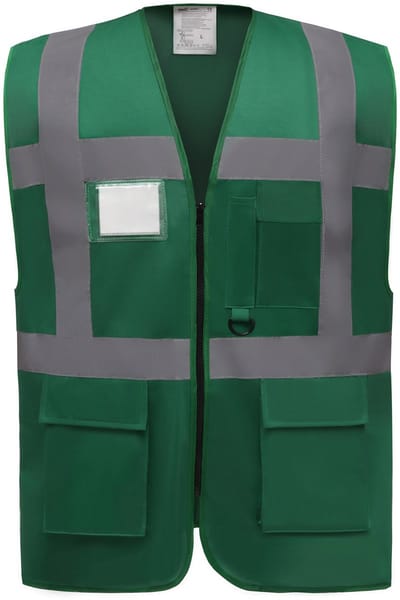 Yoko Signalisatie multifunctioneel executive vest YHVW801 - Paramedic green - S