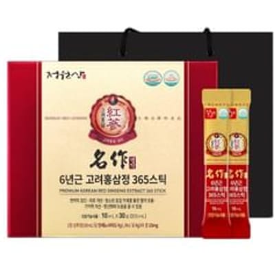 Premium Korean Red Ginseng Extract 365 Stick 10ml x 30 sticks