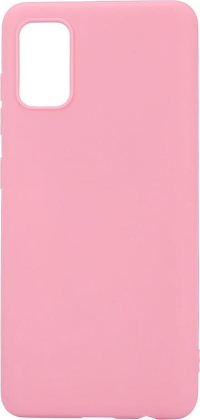 Shop4 - Geschikt voor Samsung Galaxy A41 Hoesje - Zachte Back Case Mat Roze