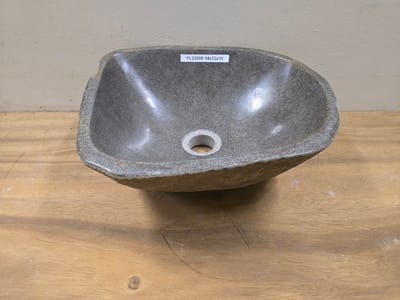 Waskom Natuursteen - 34x32x15cm - FL23208