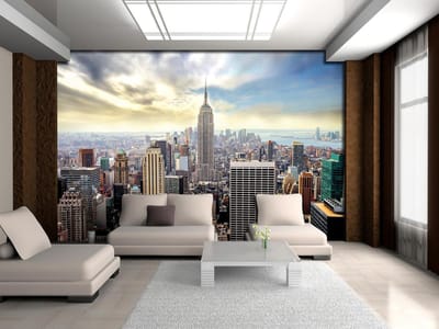 City Skyline Empire State New York Photo Wallcovering