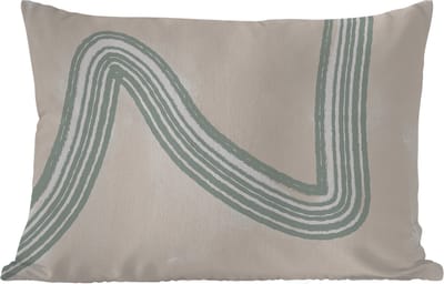 Buitenkussens - Lijn - Abstract - Design - 60x40 cm - Weerbestendig
