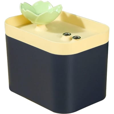 Huisdier Waterdispenser Automatische Circulerende Stroom Filtrerend Stille Waterfontein voor Katten Honden USB paars