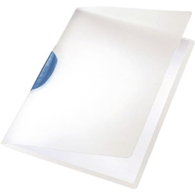 LEITZ klemhechtmap Colorclip Magic, DIN A4, PP, blauwe clip
