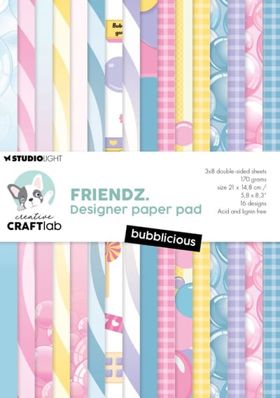 Paperpad Bubblicious - Friendz nr. 358