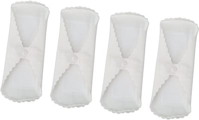 Dailygoods- Menstruatiepads - Herbruikbaar - Katoen - Lekvrij - Sterke absorptie - Comfortabel - Drukknopen voor bevestiging - Maandverband