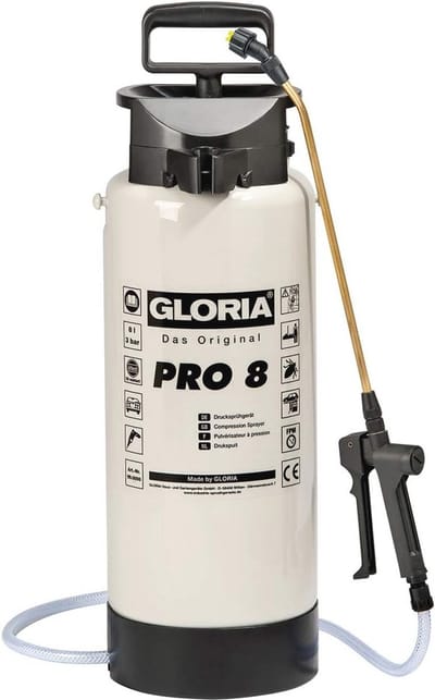 Professionele Drukspuit 8 Liter voor Bouwchemie