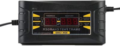 Auto Starthulp - Acculader - Voertuig Starten - Intelligent Opladen - 6 Ampère - Zwart
