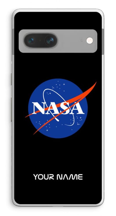 Gepersonaliseerd - Case Company® - Hoesje geschikt voor Google Pixel 7 hoesje - NASA - Soft Cover Telefoonhoesje - Bescherming aan alle Kanten en Schermrand