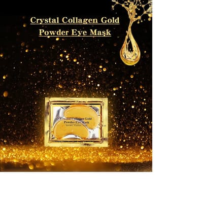Collageen oogmasker 24 STUKS (12 paar) - gezichtsmaskers verzorging - anti wallen en donkere kringen – eye oog patches pads - Gezichtsverzorging tegen wallen - Eye pads tegen donkere kringen - Hydrogel goud - eyepads