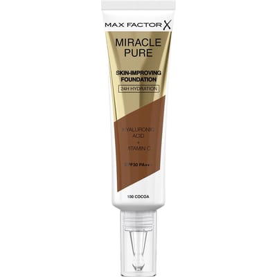 Max Factor Miracle Pure Skin Improving Foundation 30ml (Various Shades) - Cocoa