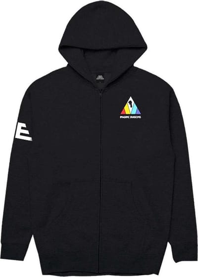 Imagine Dragons - Triangle Vest met capuchon - M - Zwart