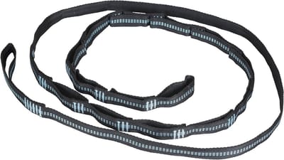 Hangmat Riemen - Ophangbanden Hangmat - Hangmat Ophangen - Veelzijdige Lusjes - 2 Stuks - Zwart