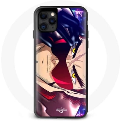 Coque Maniacase pour Iphone 11 Pro Max Blast One Punch Man Anime zwart