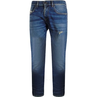 Diesel 2019 D-strukt-r Blauwe Denim Broek