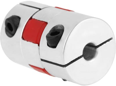 SnelShoppen - Flexibele Koppeling Plum Assen Koppeling Klutsas OD20mm X L25mm Spider Aluminium Legering Motor Connector CNC Klem Spider
