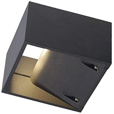 Wandopbouwarmatuur voor Buiten - LED Verlichting voor Wanden en Tuinlights - IP44 3000K 10W 420lm