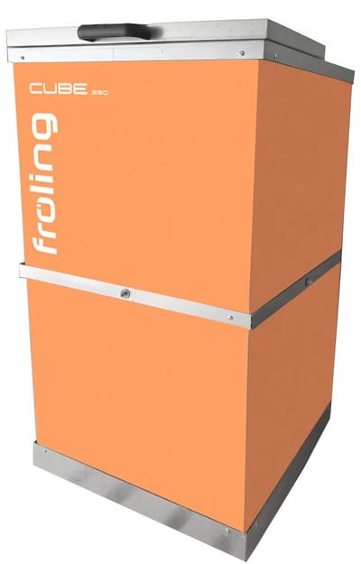 Fröling Pellets voorraadtank CUBE330 Inhoud 330 kg B690xT690xH1230mm, 13980