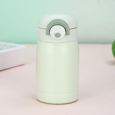 Tasse de poche mini simple et élégante, tasse thermos en acier inoxydable pour hommes et femmes, haut niveau d'apparence, portable, style ins, tasse à rebond 200ml