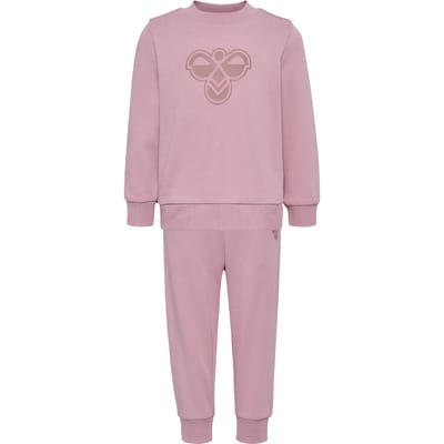 Hummel kindertrainingspak Hmlmini Jersey Crewsuit Bee 230313