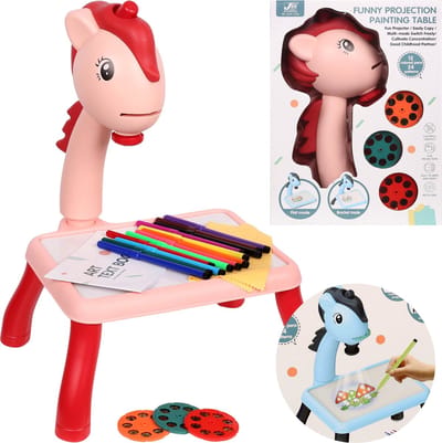 Tekenprojector met accessoires voor kinderen 3+ MEGA CREATIVE
